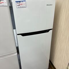 札幌 東区 ハイセンス 2ドア冷蔵庫 冷凍庫 HR-B1201 2018年製 ホワイト 単身用 一人暮らし