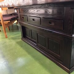 【愛品館八千代店】松尾博昭作　囲炉裏ダイニング6点セットの画像