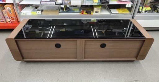 テレビ台 ニトリ ローボードベルネ 150BK 幅150㎝ テレビボード TV台 ブラック 西岡店