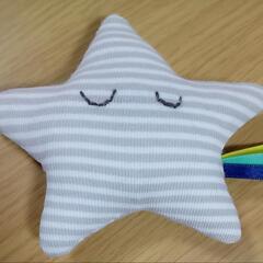 moujonjon 　赤ちゃん用　ガラガラ　ラトル　星