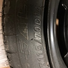 スペアタイヤ、軽自動車用の画像
