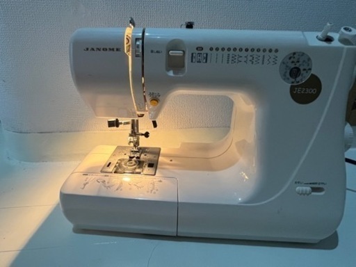 お譲り済みです。ジャノメ ミシン 数回使用