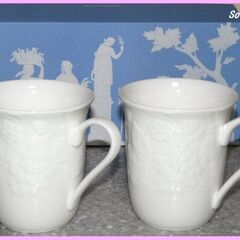 未使用品■ウェッジウッド★WEDGWOOD ペア マグカップ 2...