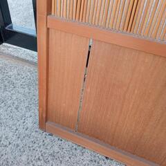 芦戸 四枚 葦戸 建具 中古品 夏戸 の画像