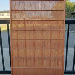 芦戸 四枚 葦戸 建具 中古品 夏戸 の画像