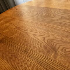 【美品】天然木カフェテーブルの画像