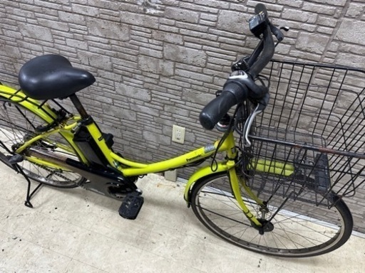 オータムSALE 東京23区配達無料　新基準 Panasonic パナソニック　Aガールズ6.6Ah 電動自転車☆中古☆パナ 1711