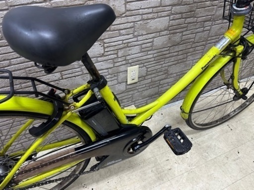 オータムSALE 東京23区配達無料　新基準 Panasonic パナソニック　Aガールズ6.6Ah 電動自転車☆中古☆パナ 1711