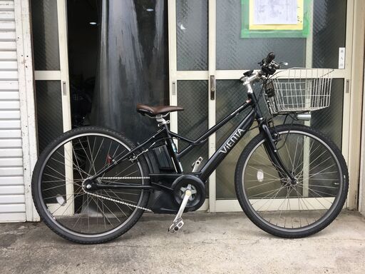 地域限定送料無料　ヤマハ　パス　ビエンタ　新基準　12,8AH　5段変速　黒　アシスタ　ビビ　神戸市　電動自転車