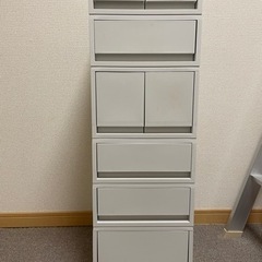 【取引手決定】MUJI 収納ケース　６個セット　キャスター付き