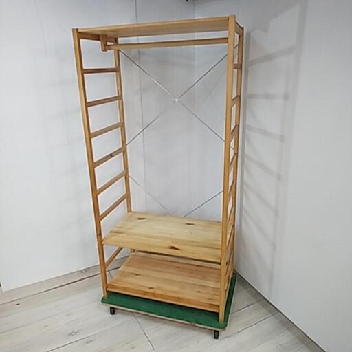 無印良品　パイン材ユニットシェルフ