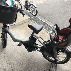 地域限定送料無料 ビッケポーラー 三人乗り 15,4AH 神戸市 電動自転車