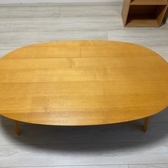 11/12まで　無印良品　楕円こたつ　状態良い