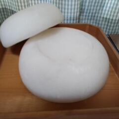 フェイク鏡餅と　三方の画像