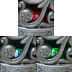 サンタクロース 電飾 レジンエンプティライト サンタランプ LED キャンドル付き 元箱あり 札幌市 清田区 平岡の画像