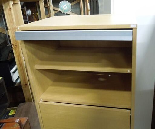 白井産業 フラップパソコン収納ラック ハイタイプ 幅60cm 高さ163.5cm NSN-1660F 札幌市東区 新道東店