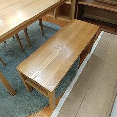 無印良品　ダイニング4点セット　オーク材の画像