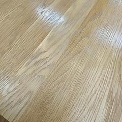 無印良品　ダイニング4点セット　オーク材の画像