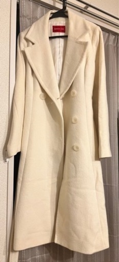 コート　レディース　アイボリー　ホワイト