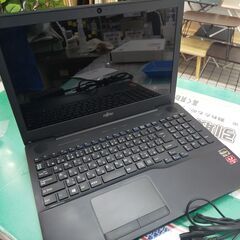 今月閉店 値下げ 富士通 15.6型ノートパソコン AH43/D...