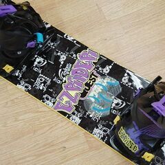 152cm FLOW スノーボード EZRIDER QUEST バインディング付き