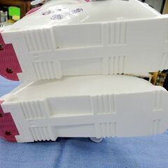 19.0㎝ ジュニア スキーブーツ ビッグホーン ホワイト×ピンク 子供用 キッズ C規格 西岡店  の画像