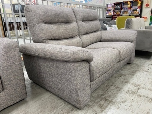 【愛品館 江戸川店 チェア】NITORI（ニトリ）Nポケット 2Pファブリックソファ ID:156-019406-007