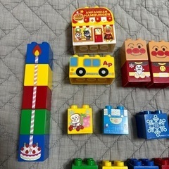 バンダイ　ブロック　あんぱんまんの画像