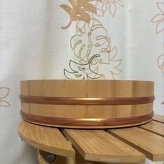 すし桶（寿司桶）直径30センチの画像