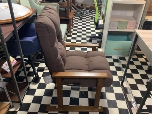 【リサイクルサービス八光】幅63cm　ニトリ　4段調整 高座椅子　オルガン2KD