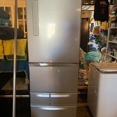 411L 冷蔵庫　東芝 東芝 冷蔵庫 411L 左開き 5ドア 幅60cm 真ん中野菜室 一気冷凍 節電