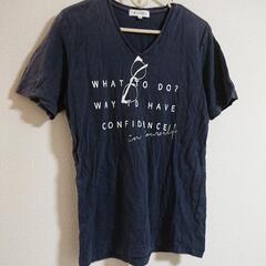 メガネ柄Tシャツ