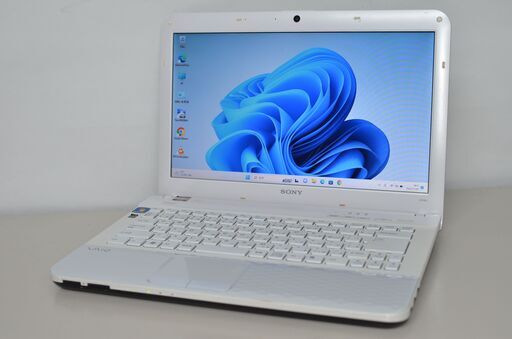 中古良品ノートパソコン SONY VPCEK23FJ Windows11 新品SSD120GB AMD/メモリ4GB/14インチ/無線/WEBカメラ/DVDマルチ搭載