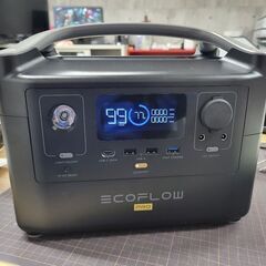 【店頭引き取り限定】EcoFlow ポータブル電源 RIVER Pro ポータブルバッテリー 720Wh