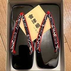 桐下駄　会津桐下駄　未使用　24㎝　