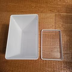 IKEA イケア　蓋つき収納ケースの画像