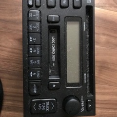 gx100チェイサー　純正デッキ