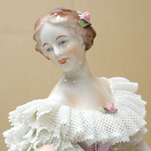 フィギュリン ジッツェンドルファ レースドール 24174/73 Cornelia Bahne 2003年製 153/500 高さ31.5cm 磁器人形 Sitzendorfer 札幌市 清田区 平岡