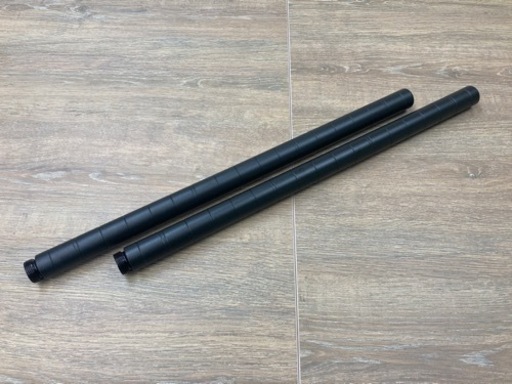 スチールラック部品　ルミナスノワール延長用ポール　46.5×2