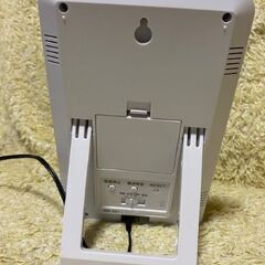 デジタルカレンダー　カラーメガ曜日日めくり電波時計　ADESSOの画像