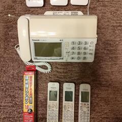 パナソニック　FAX　子機　3台　