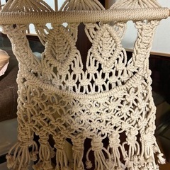 マクラメ壁飾りの画像