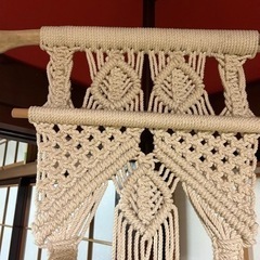 マクラメ壁飾りの画像