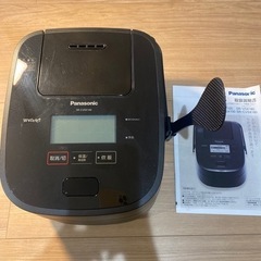 パナソニック　Wおどり炊き SR-CVSX100 ブラック