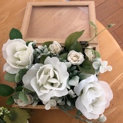 グリーンフラワー　アーティフィシャルフラワー　造花の画像