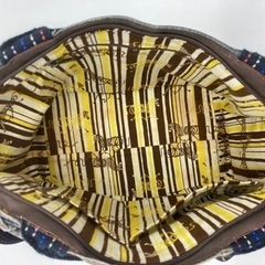 値下げ↓中古◆ショルダーバッグ◆デニムリメイク◆の画像