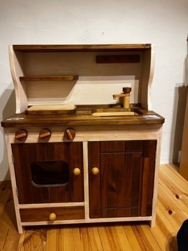 おままごとキッチン ハンドメイド ショップ 木製