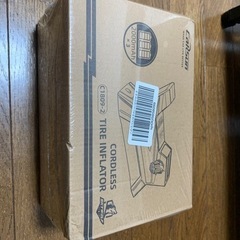 コードレス空気入れ　電動コンプレッサー　新品未開封の画像