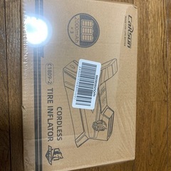 コードレス空気入れ　電動コンプレッサー　新品未開封の画像
