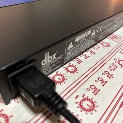 【マイクプリアンプ】dbx286A【プロセッサー】